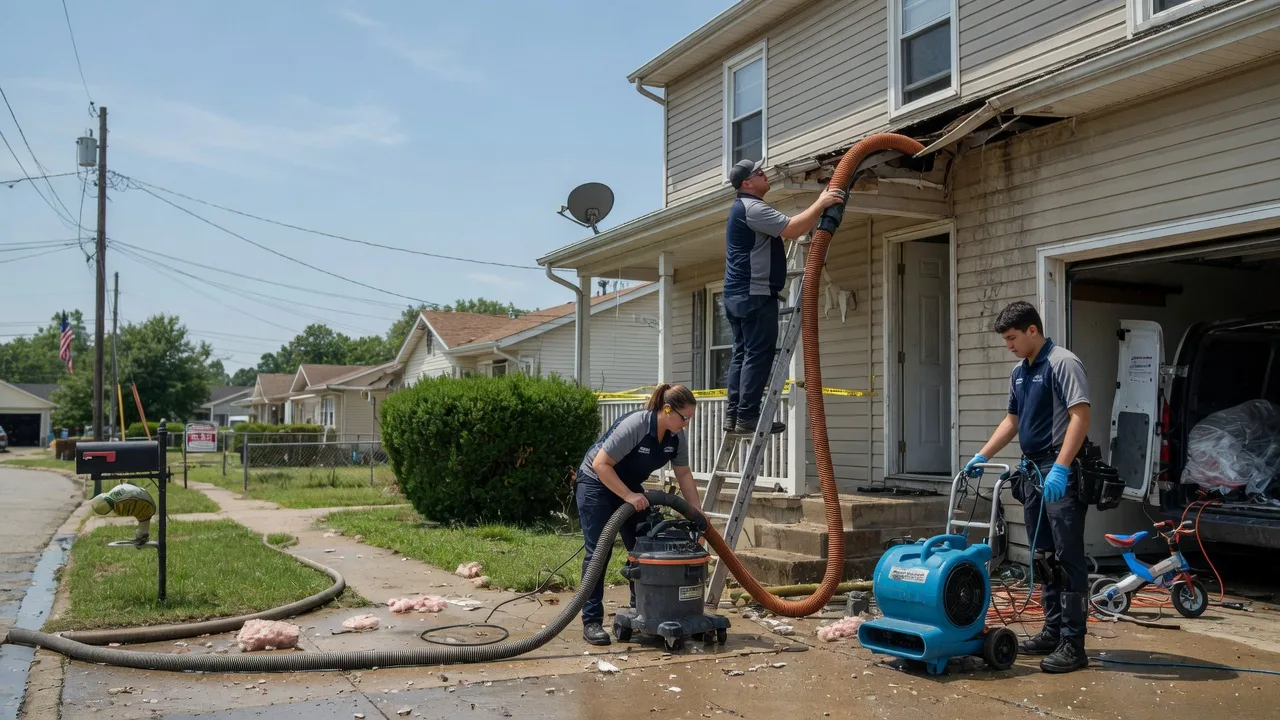 Water Damage Restoration in Protem, MO near me